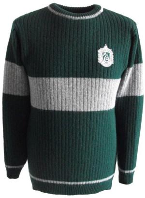 OFFICIAL WARNER BROS. HARRY POTTER SLYTHERIN QUIDDITCH SWEATER